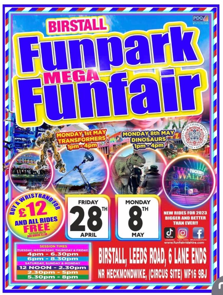 Birstall Fun Fair May 2023 South Leeds Mumbler